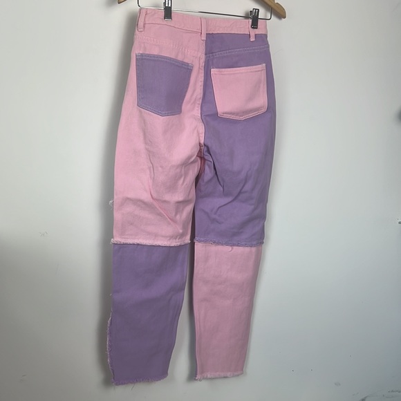 Cute patchwork Shein jeans size small - Picture 8 of 8